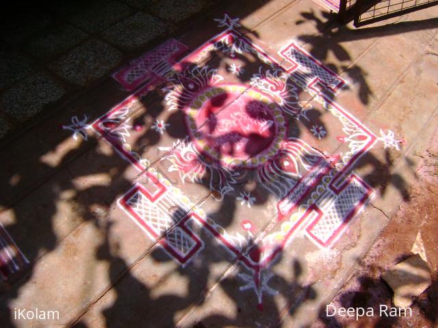 Rangoli: Rama Navami kolam 