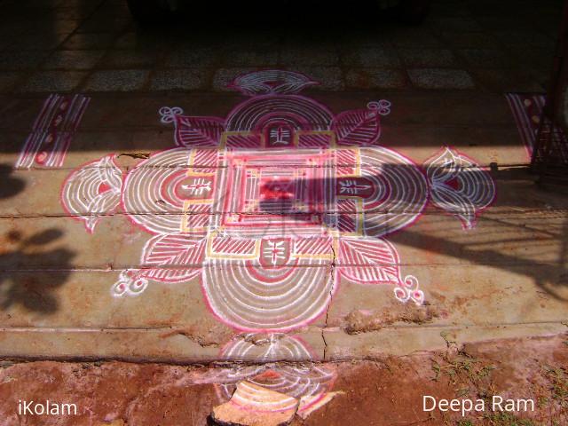 Rangoli: Tamil new year kolam