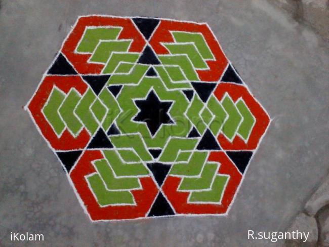 Rangoli: Margazhi Kolam-14