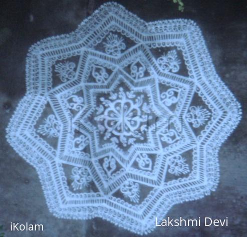 Rangoli: Free hand kolam