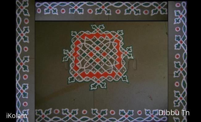 Rangoli: Aadi Perukku MaaKolam