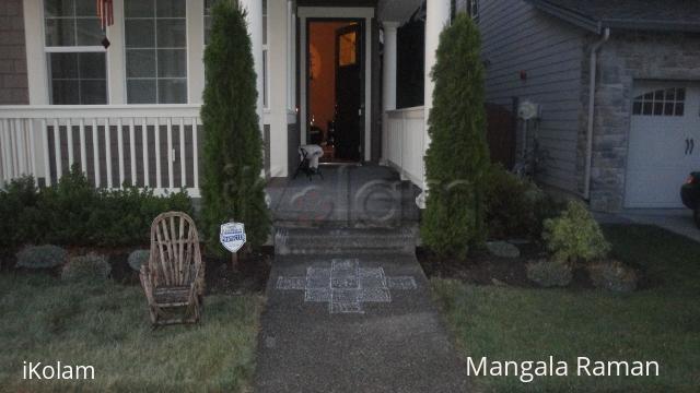 Rangoli: kolam at redmond