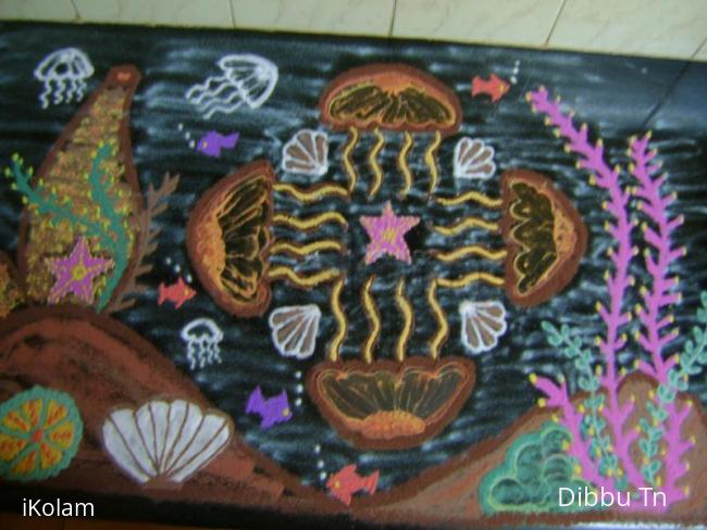 Rangoli: Jellyfish