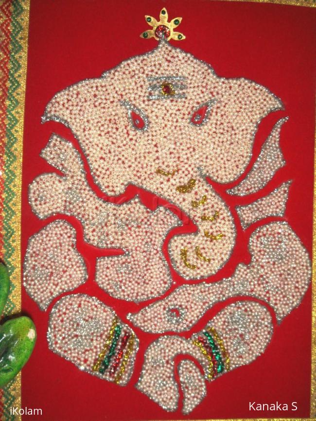 Rangoli: craft work