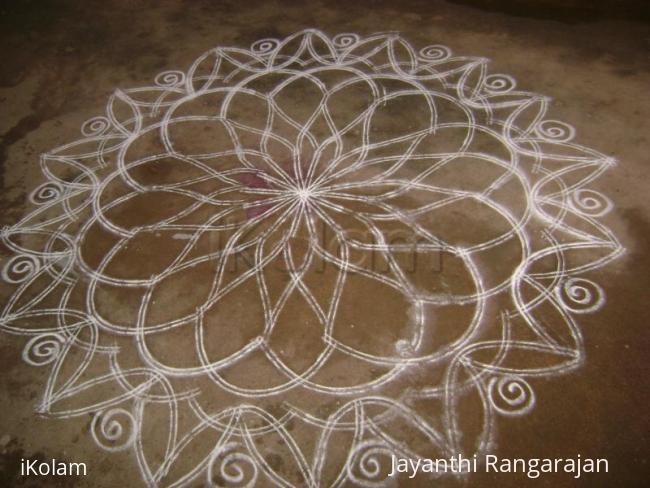 Rangoli: Kuzhal kolam