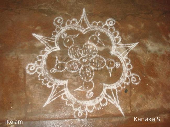 Rangoli: kutty kolam