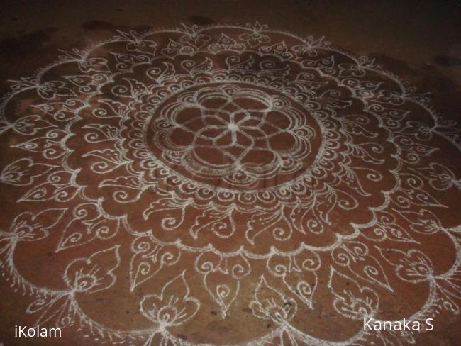 Rangoli: free hand rangoli