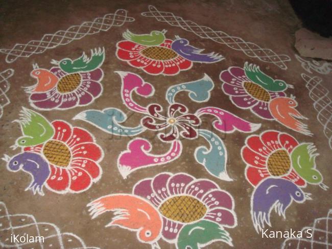 Rangoli: kolam