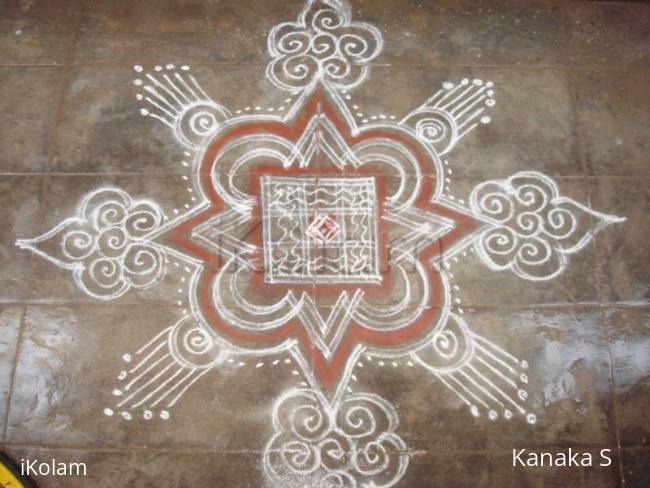 Rangoli: padi kolam