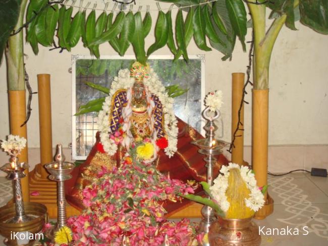 Rangoli: varalakshmi pooja