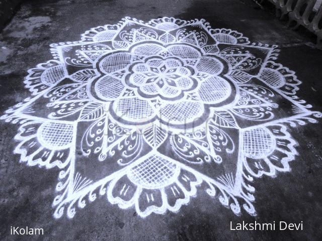 Rangoli: Free hand kolam