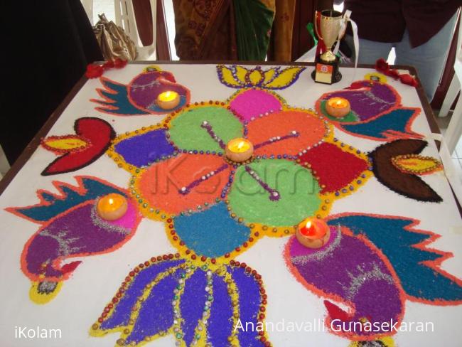 Rangoli: Anandhi kolam