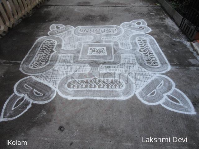 Rangoli: Free hand kolam