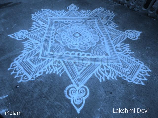 Rangoli: Free hand kolam