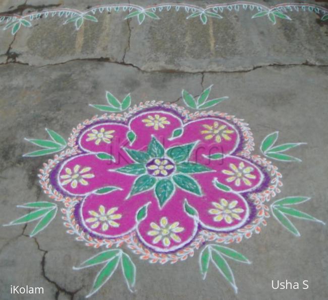 Rangoli: Rangoli on Ugadi