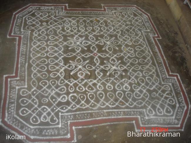 Rangoli: sikku kolam 27