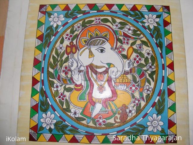 Rangoli: madhubani art