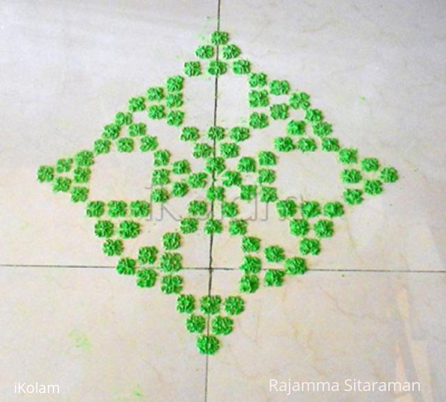 Rangoli: copycat design