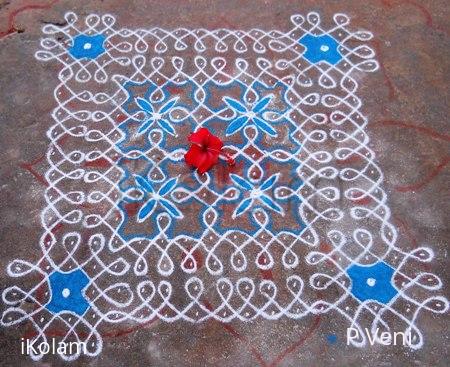 Rangoli: Sikku Kolam - 74