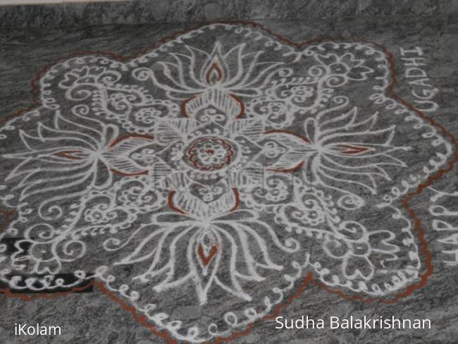 Rangoli: Dotted kolam