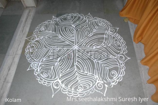 Rangoli: Marriage Kolam