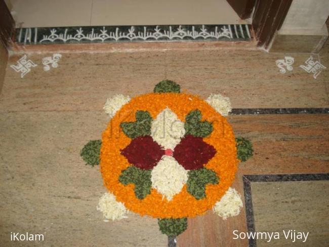 Rangoli: Onam Day 1