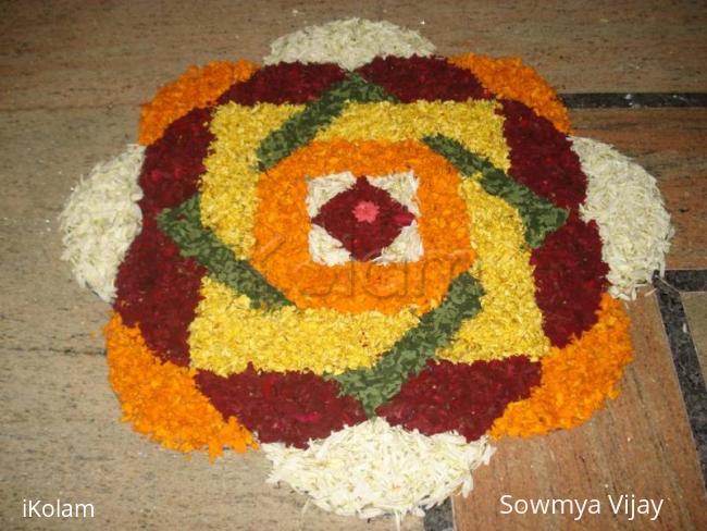 Rangoli: Onam  Day 2