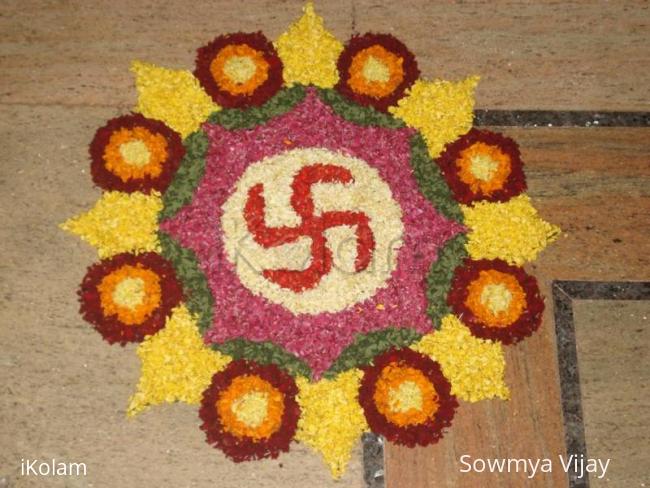 Rangoli: Onam  Day 7