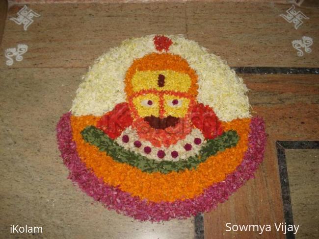 Rangoli: Onam  Day 5