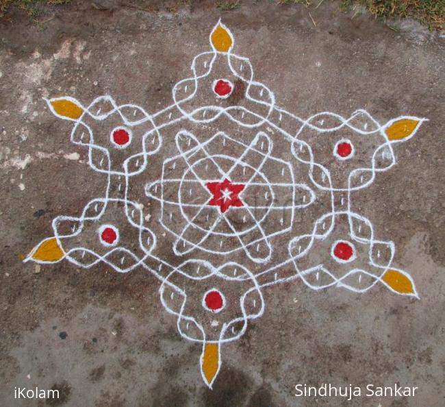 Rangoli: Friday Kolam