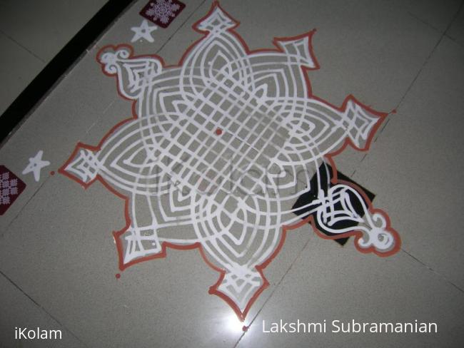 Rangoli: Friday kolam