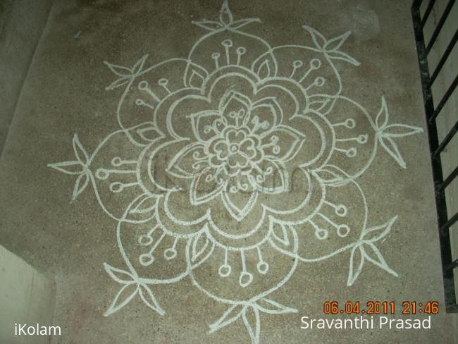 Rangoli: Freehand Kolam