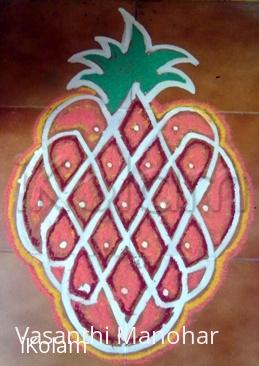 Rangoli: PINEAPPLE