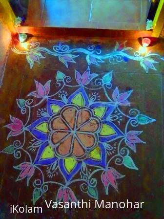 Rangoli: Friday Kolam