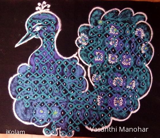 Rangoli: Chikku Kolam