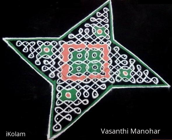 Rangoli: CHIKKU KOLAM