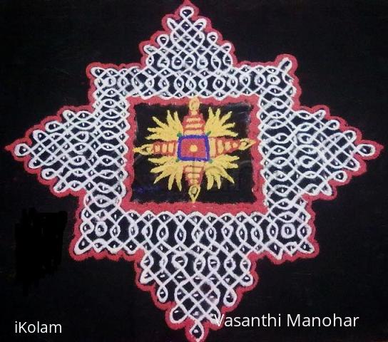 Rangoli: Chikku Kolam