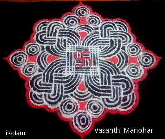 Rangoli: PADI KOLAM