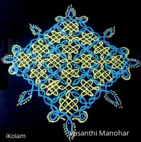 Rangoli: Dotted Kolam