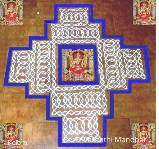 Rangoli: Aadi Sevvai Kolam