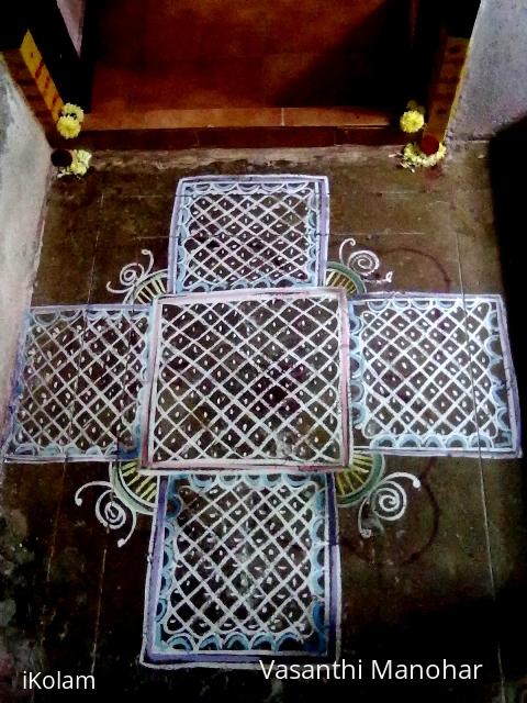 Rangoli: Dotted Kolam