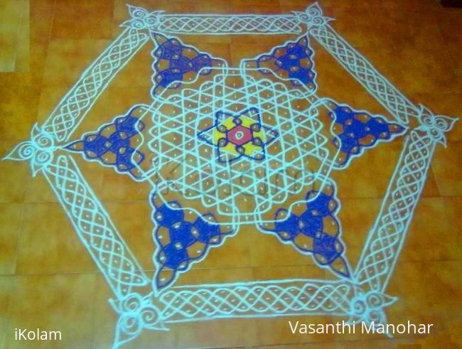 Rangoli: Chithirai Thiunal kolam