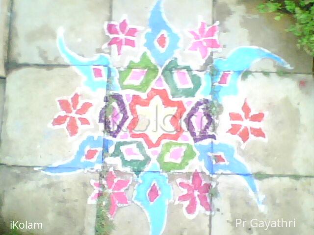 Rangoli: Flower