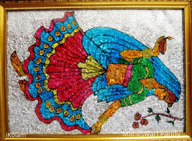 Rangoli: A Dancing Lady