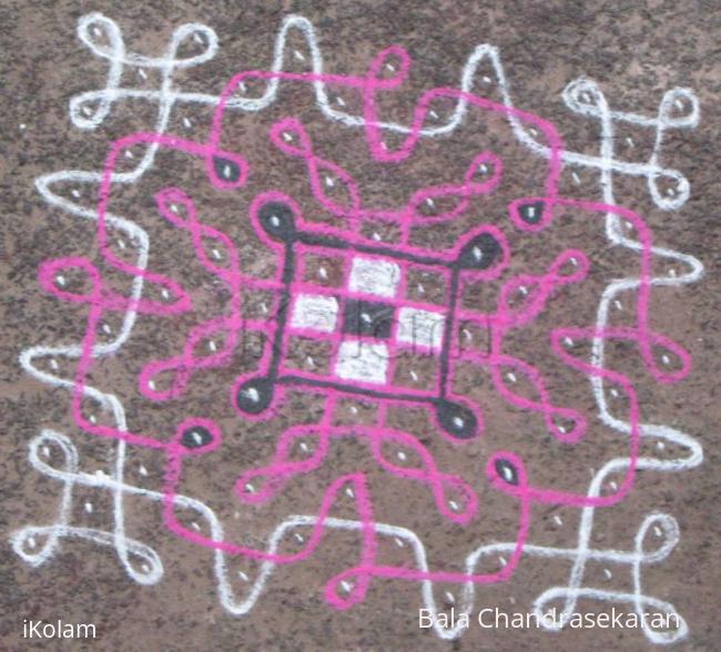 Rangoli: sikku-kolam