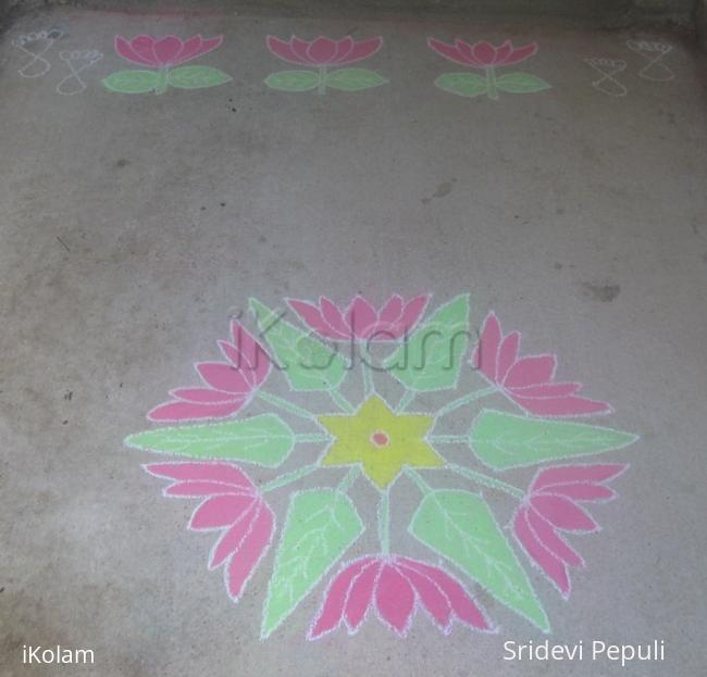 Rangoli: Dotted kolam 13-7