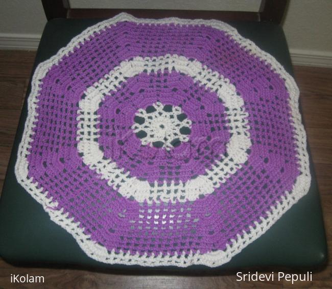 Rangoli: crochet doily pattern