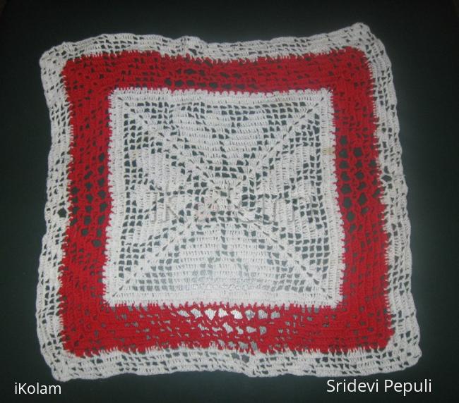 Rangoli: Crochet doily pattern