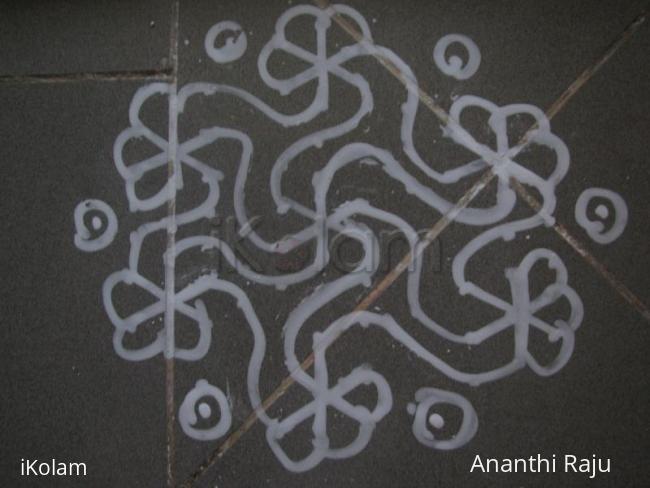 Rangoli: Dot kolam