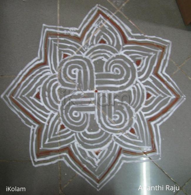 Rangoli: Ganesh Chathurthi  maakolam